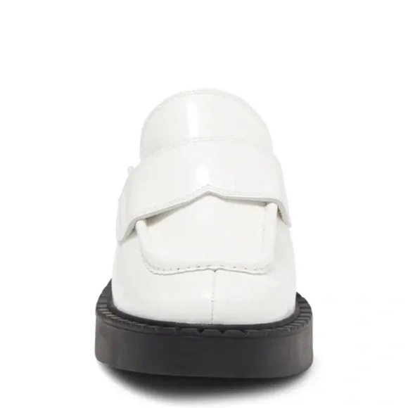 JEFFREY CAMPBELL White Biblio Loafers - Picture 2 of 7